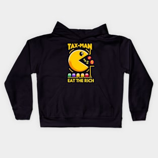 Eat the rich Tax Man Kids Hoodie